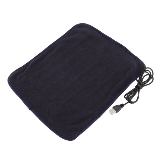 Portable USB Heating Pad Shoulder Neck Leg Waist Heating Pads with Multi Level Temperature Adjustment Timing Dark Blue