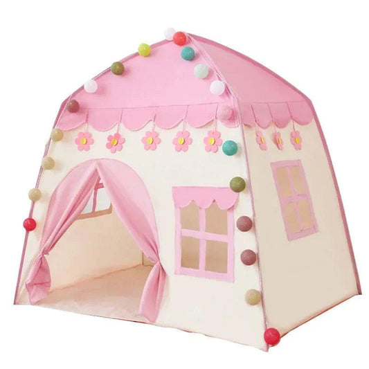 130cm Pink Princess Castle Tent for Kids.