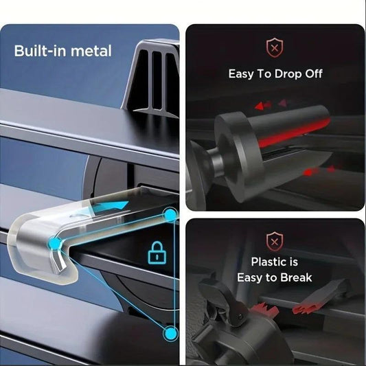 Car Phone Holder Air Vent Clip GPS Stand.