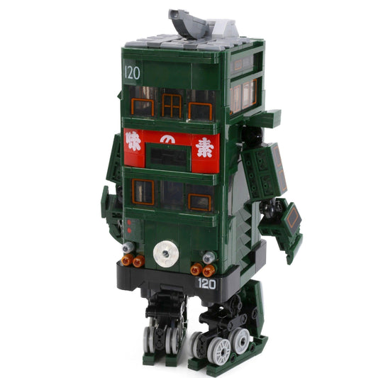 Kalos Hong Kong Machines Tram Robot Building Block Toy 699pcs 14+.