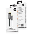 mbeat Tough Link 1.8m 4K USB-C to Display Port Cable - Space Grey.