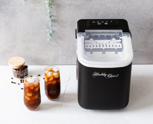 Ice Maker - Ready in 8 minutes, Up to 12kgs every 24 Hours.