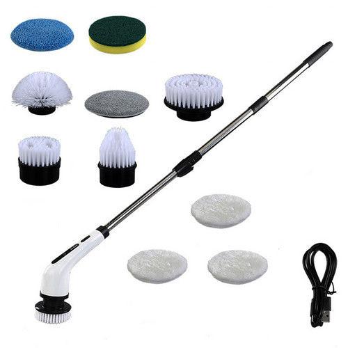 9in1 Electric Spin Scrubber Turbo Scrub Cleaning Brush Cordless Chargeable Tool.