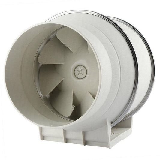 6'' Extractor Fan Duct Hydroponic Inline Exhaust Vent Industrial.