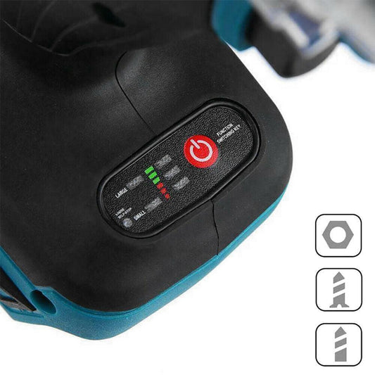 1/2" Cordless Impact Wrench Driver Brushless Rattle Gun For Makita 18V Battery.