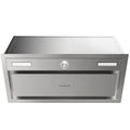 EUROCHEF 60cm Undermount Rangehood Stainless Steel, Quiet 3-Speed, 3-Layer Dishwashable Filter, LED Lights EUR60S.
