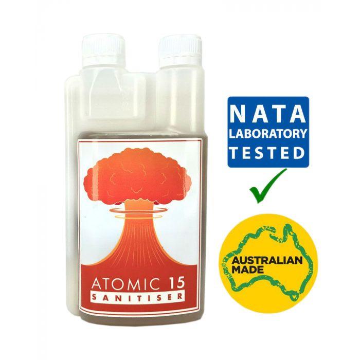 Atomic 15 - Foaming Sanitiser - No Rinse.