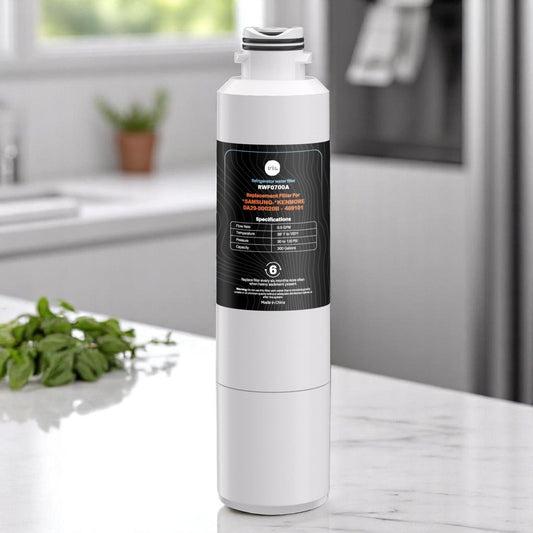 Orku Fridge Water Filter Cartridge Replacement for RWF0700A Samsung Kenmore.
