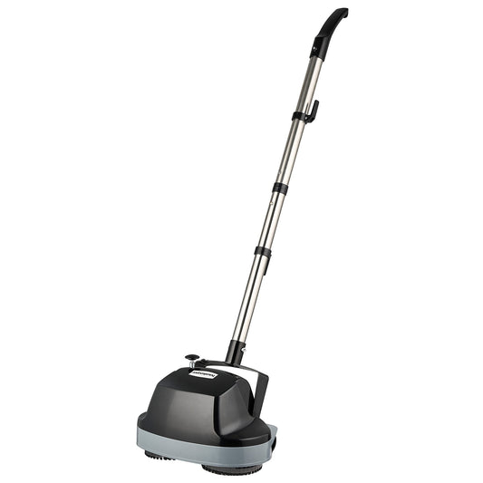 Kartrite Hauskeeper Gen2 5-in-1 Black Electric Floor Polisher Hard Waxer Buffer Scrubber Cleaner 240v With Twin Rotating Brushes 6m Power Cord
