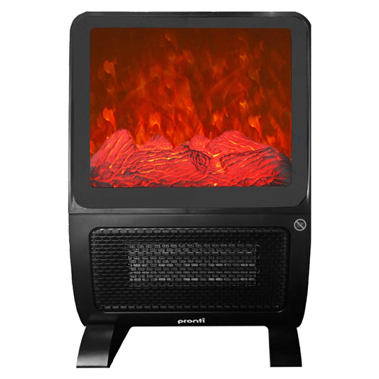 Pronti 2000W 3D Fire PTC Electric Portable Room Heater.