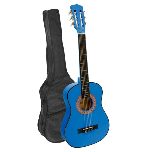 Karrera 34in Acoustic Children no cut Guitar - Blue.