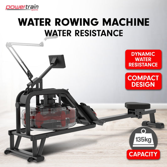 Powertrain 13L Water Resistance Rowing Machine Rower.