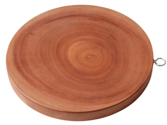 YES4HOMES 30cm Natural Hardwood Hygienic Kitchen Cutting Wooden Chopping Board Round.