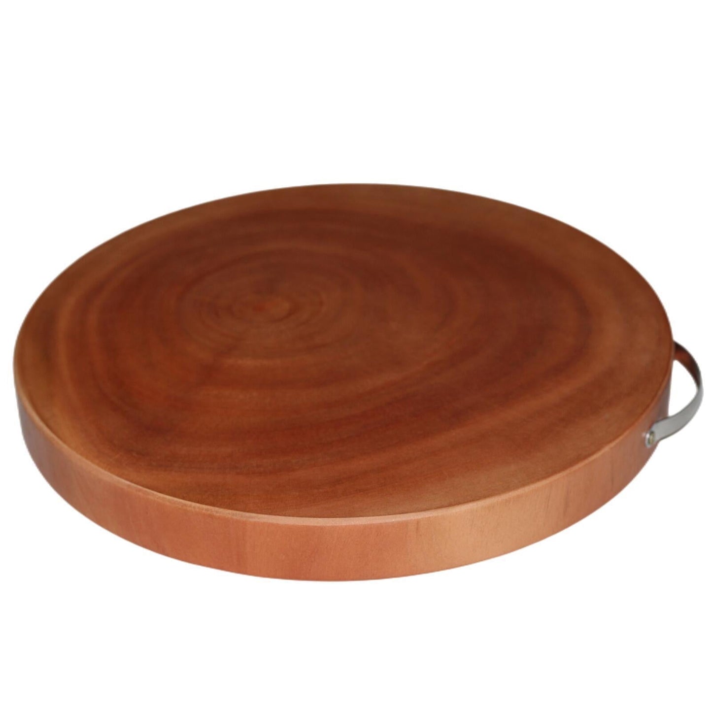 YES4HOMES M Natural Hardwood Hygienic Kitchen Cutting Wooden Chopping Board Round.