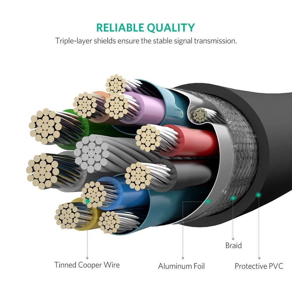 UGREEN USB 3.0 A Male to Micro USB 3.0 Male Cable - Black 2M (10843).
