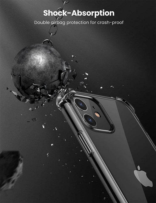 UGREEN 20441 Protective Case for iPhone 12 6.1-inch (Clear).