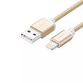 UGREEN 30589 iPhone 8-pin to USB2.0 Sync & Charging Cable 2M Gold.