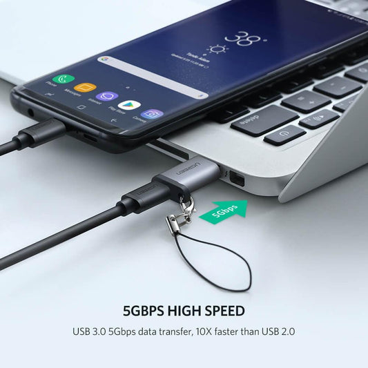 Ugreen USB-C 3.1 Female to USB-A 3.0 Male Adapter (50533).