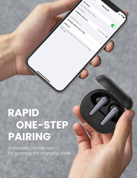 UGREEN 80651 T1 Wireless Earbuds Black.