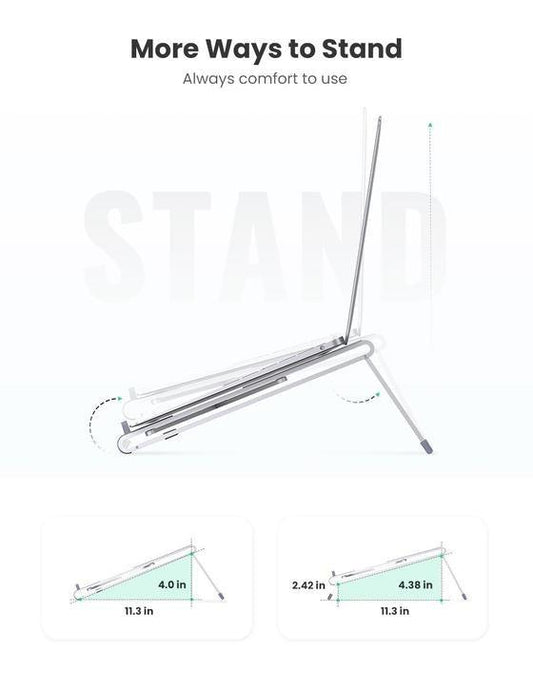 UGREEN 80705 Foldable Aluminum Laptop Stand Holder.