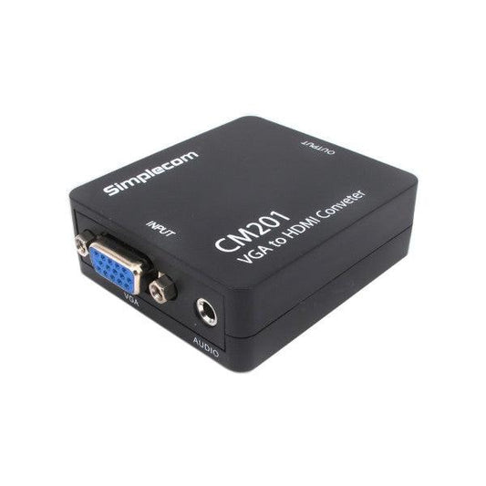Simplecom CM201 Full HD 1080p VGA to HDMI Converter with Audio.