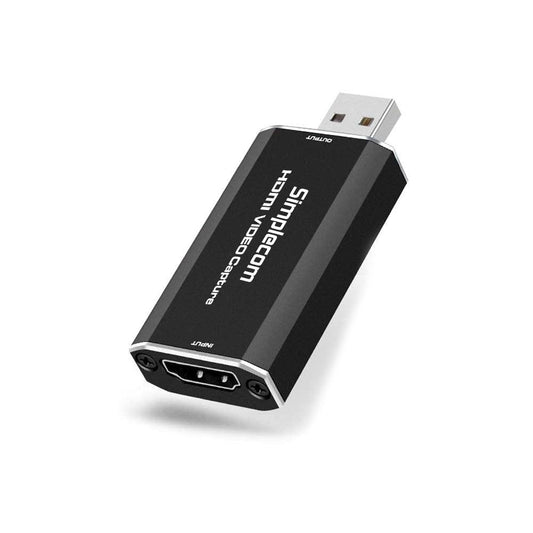 Simplecom DA315 HDMI to USB 2.0 Video Capture Card Full HD 1080p for Live Streaming Recording.