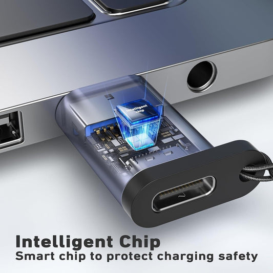 BENFEI 407GY USB Type-A to USB-C Adapter Male to Female Supporting 5V 3A Charging and 10Gbps Data Transmit.