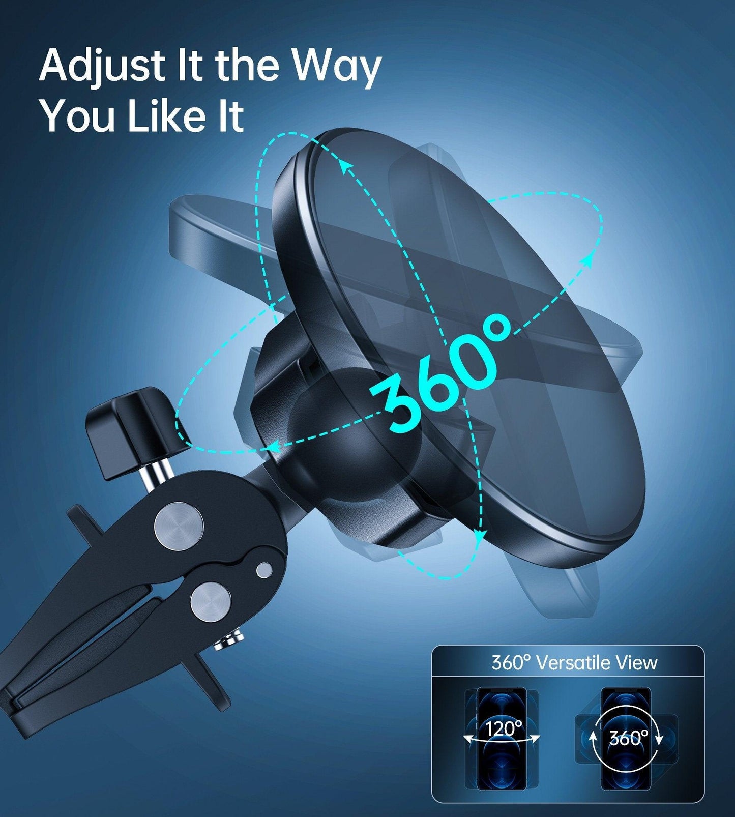 CHOETECH AT0004 Magsafe iPhone 12 Magnetic Car Mount Car Air Vent Phone Holder.