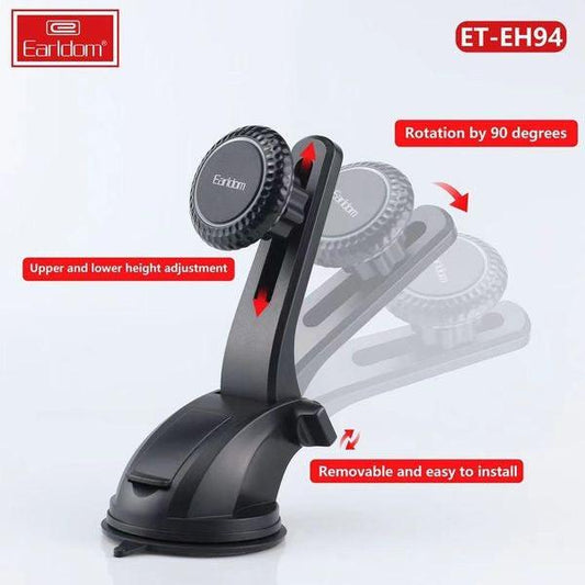 Earldom EH94 Magnet Mount Holder with Suction Base.