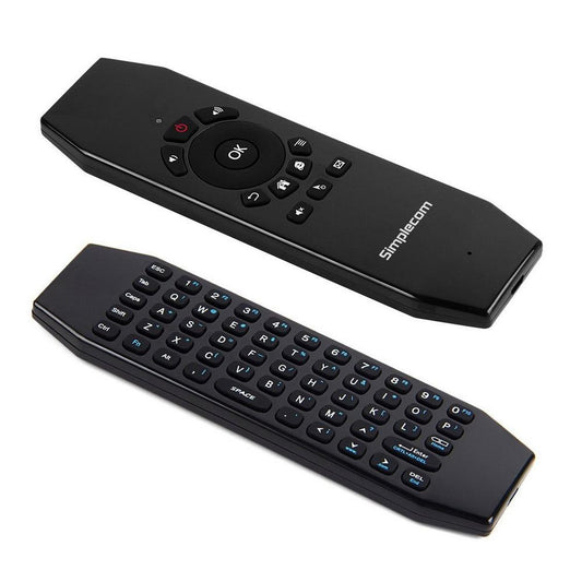 Simplecom RT150 2.4GHz Wireless Remote Air Mouse Keyboard with IR Learning.