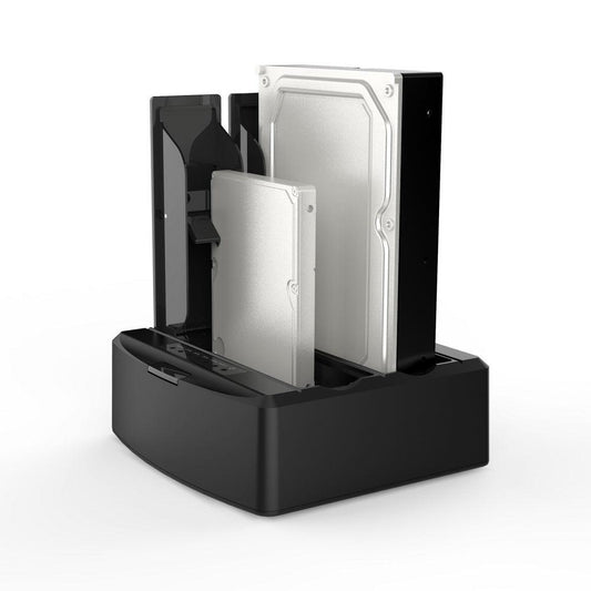 Simplecom SD312 Dual Bay USB 3.0 Docking Station for 2.5" and 3.5" SATA Drive Black.