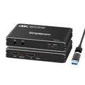Simplecom DAC10 HDMI 2.0 to USB 4K@60hz Video Capture Card Stream and Record in 4K 60FPS.