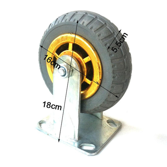 6" 150mm Heavy Duty Industrial Fixed Caster Wheels Caster Wheel Castor 250kg Trolley.
