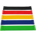 5 Pcs Resistance Bands Exercise Bands Resistance Bands Set Workout Bands Leg Yoga Bands.