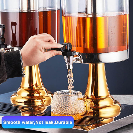 16L Commercial Restaurant Buffet Beverage Juice Beverage Dispenser Drink Container Gold.