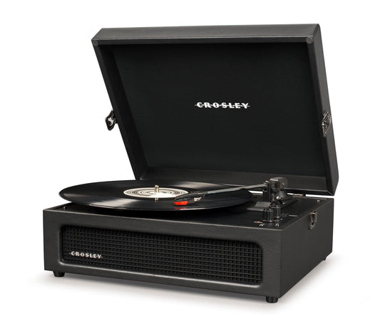 Crosley Voyager Black - Bluetooth Portable Turntable.