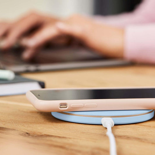 Kreafunk Wicharge 2 Wireless Qi Charger 15W - Cloudy Blue.