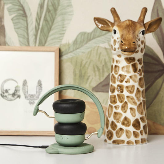 Kreafunk Kids Paddy Wireless Qi Charger 15W - Dusty Green.