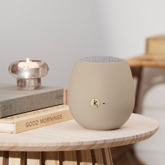 Kreafunk Ajazz 2 Bluetooth Speaker - Ivory Sand.