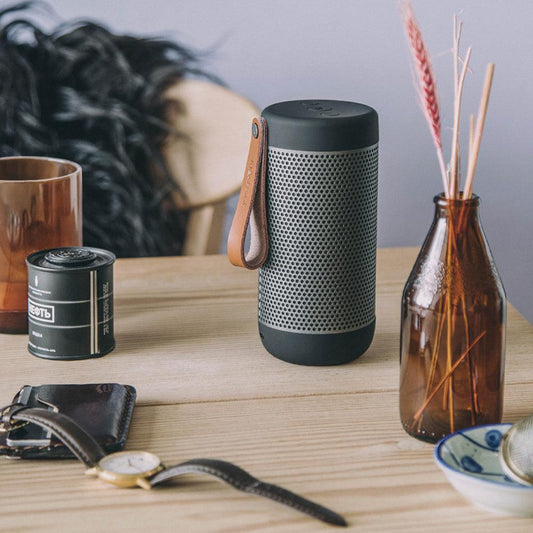 Kreafunk Acoustic Bluetooth Speaker - New Black.