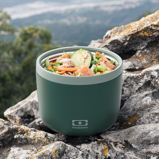 Monbento Mb Element Insulated Bento Box - Bi-Colour Green.
