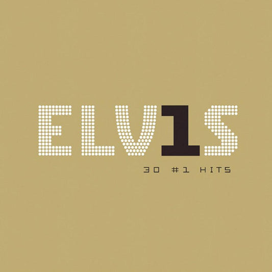 Crosley Record Storage Crate Elvis Presley Elvis 30 #1 Hits Vinyl Album Bundle.