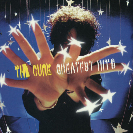 Crosley Record Storage Crate & The Cure Greatest Hits - Double Vinyl Album Bundle.