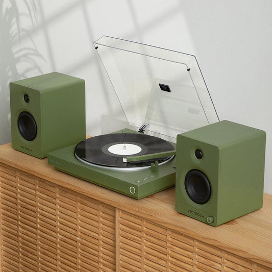 Victrola Automatic Turntable - Green.