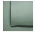 Bianca Fletcher Flannelette Cotton Sheet Set Sage Super King