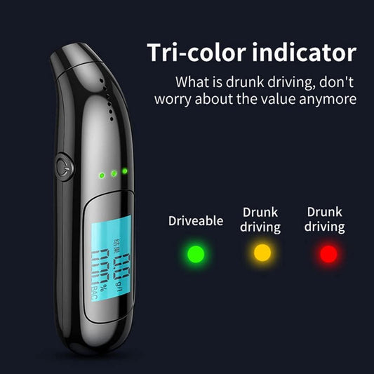 Portable Breathalyzer with Display Rechargeable Digital Electronic Breathalyser.