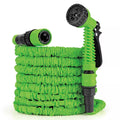 25FT Water Garden Hose Flexible Expandable Pipe Car Wash W/ Spray Nozzle Gun.
