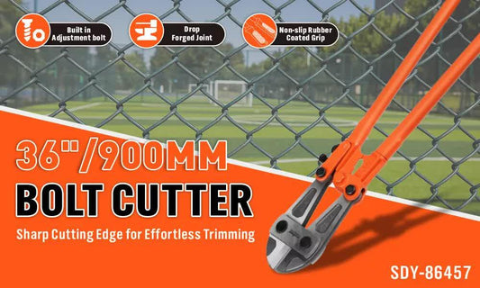 36inch Super Long Bolt Cutter Lock Cutter Rubber Grip Cables Cables Chains Wires.