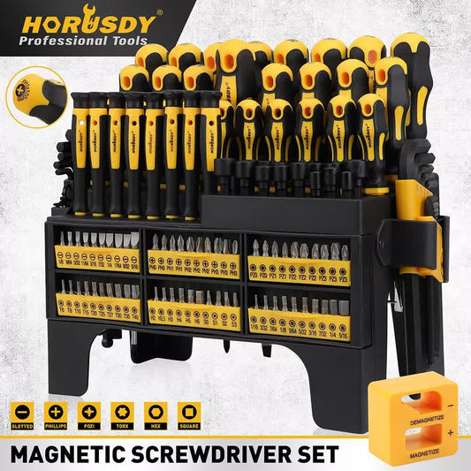 140Pcs Magnetic Screwdriver Set Hex Key Magnetizer Demagnetizer Precision Screwdriver.
