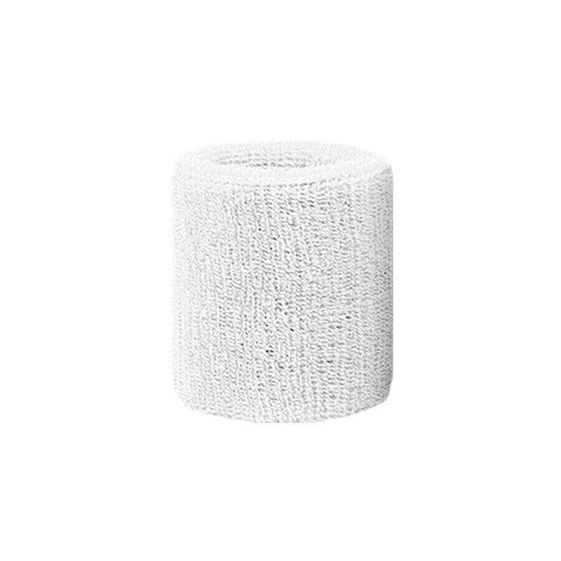 Sport Cotton Wristband Wrist Band Sweatband Sweat Training Tennis Gym Yoga - Grey